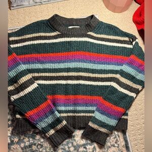 American Eagle Outfitters Colorful Striped Sweater